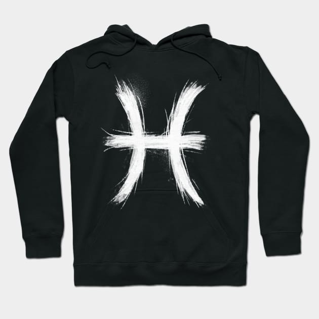 Zodiac - Pisces Hoodie by combustocrat